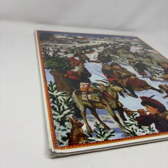 Met Museum Victorian Christmas Advent Calendar‎ Sealed 2013 Stand-Up Tree - Picture 4 of 11